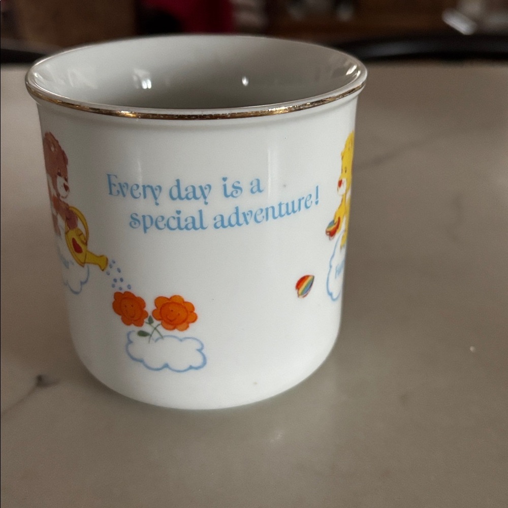 Vintage 1980s Care Bears Fine Porcelain Mug - Picture 3 of 6